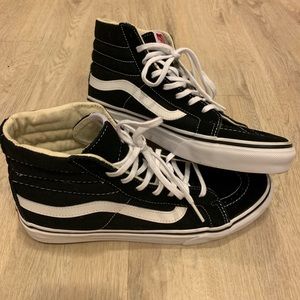 Vans High Tops - Black & White
